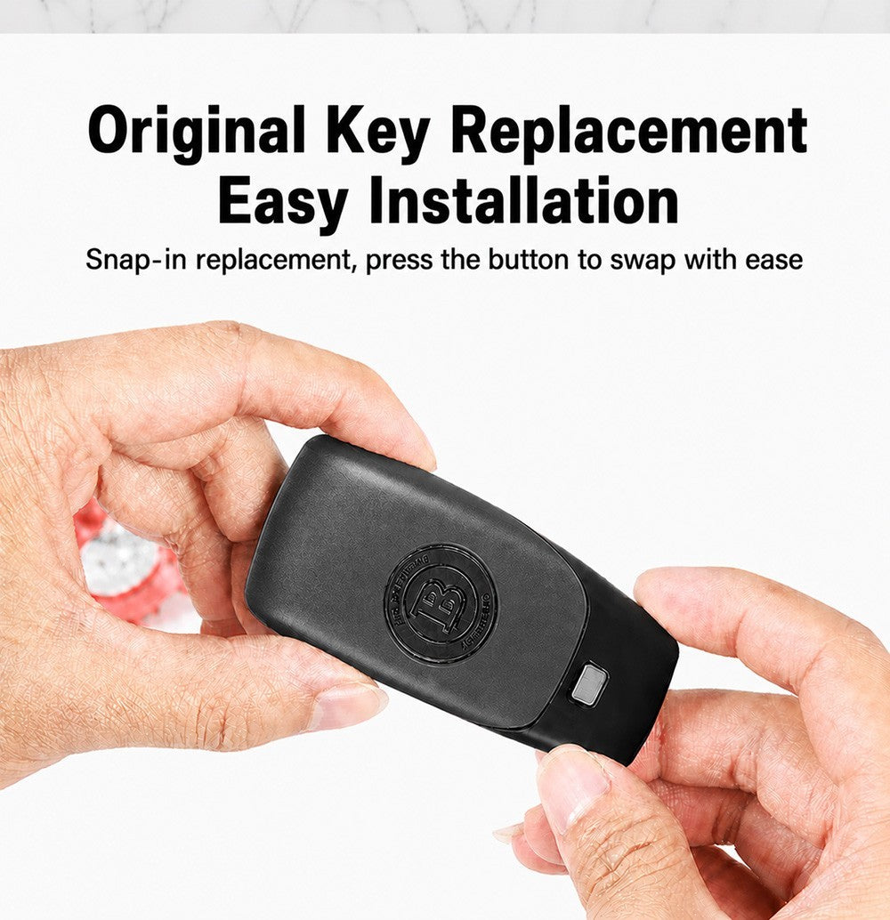 Remote Smart Key Back Cover Shell Case For Mercedes Benz 16-21 AMG A C E S-Class