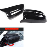 17-23 BMW G20 G30 G11 G12 M Style Gloss Black Replace Side Mirror Cover Cap