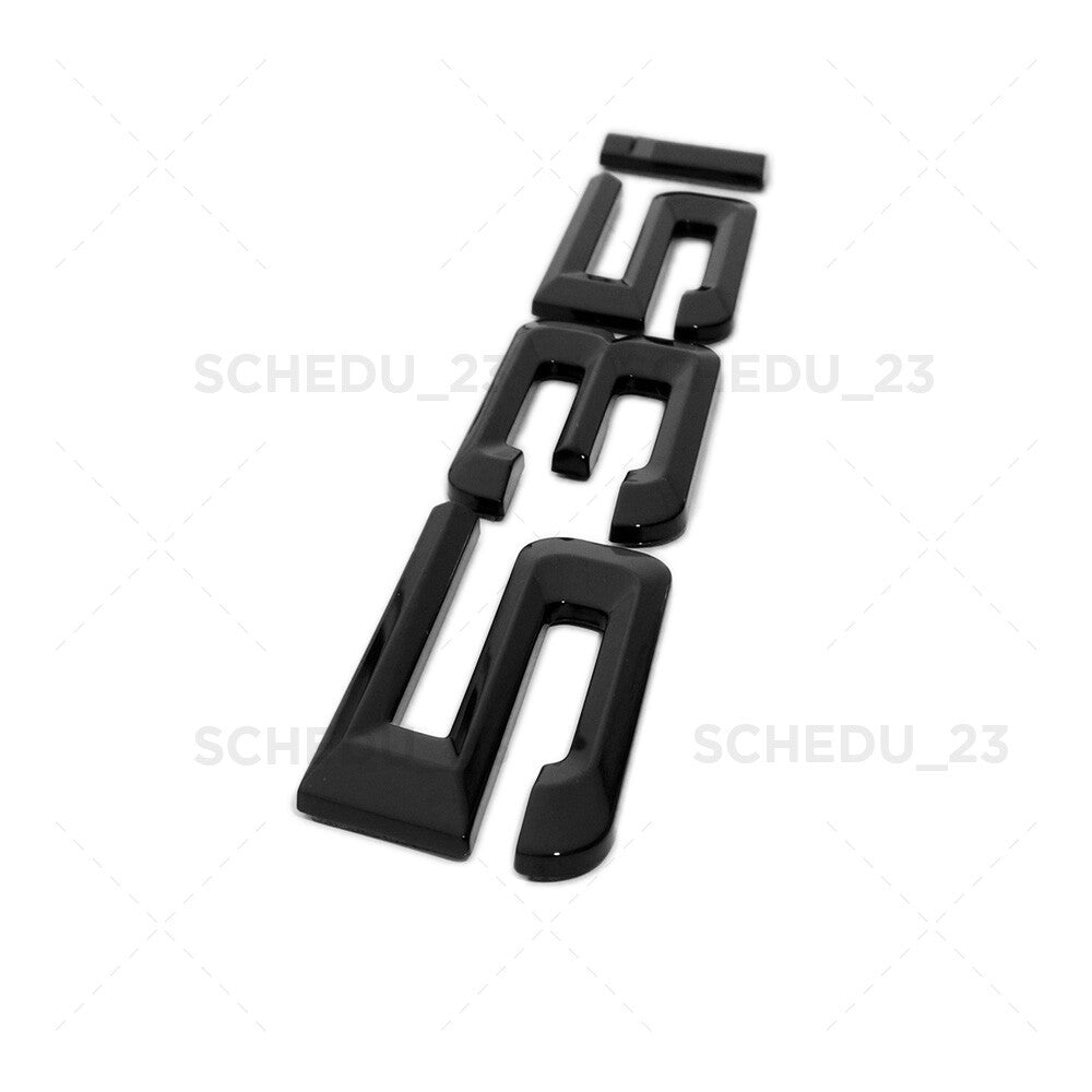11-16 BMW 535i Trunk Lid Emblem Replace Badge M Performance F10 Gloss Black
