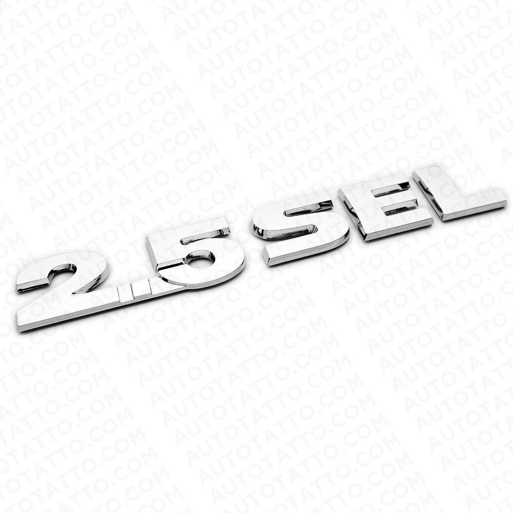 For 11-14 VW Jetta 2.5 SEL Rear Truck Rear Lid Nmaeplate Badge Emblem Chrome