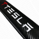 Tesla Sport Carbon Car Seat Belt Cover Safety Shoulder Strap Cushion Pad Harness