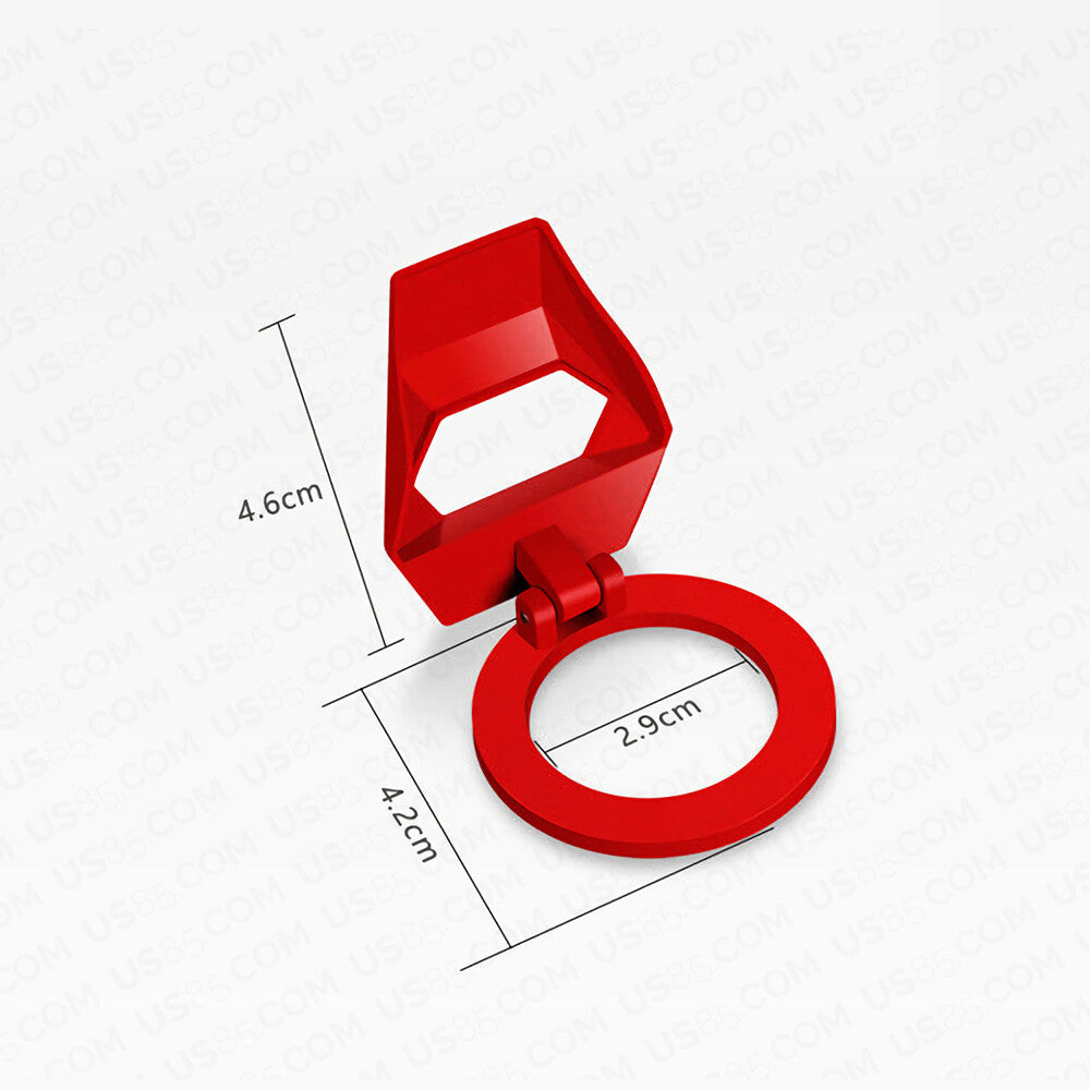 Universal Car One-Button Engine Start Stop Button Protect Cover Decoration Red