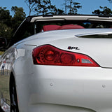 For Infiniti IPL Performance Car Sport Rear Trunk Badge Logo Emblem Gloss Black