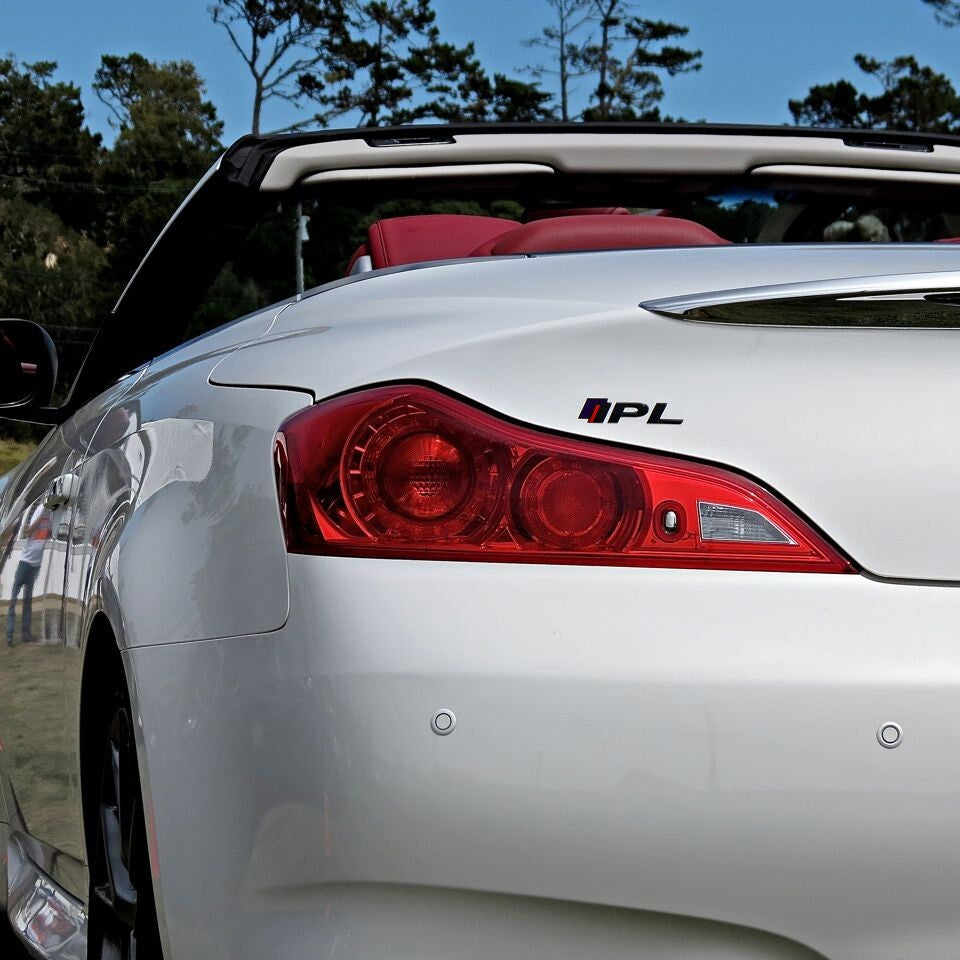 For Infiniti IPL Performance Car Sport Rear Trunk Badge Logo Emblem Gloss Black