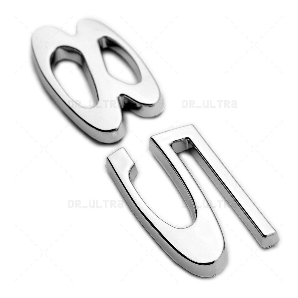 Tesla Rear Liftgate Lid Model 85 Nameplate Logo Badge Emblem Sport OEM Chrome