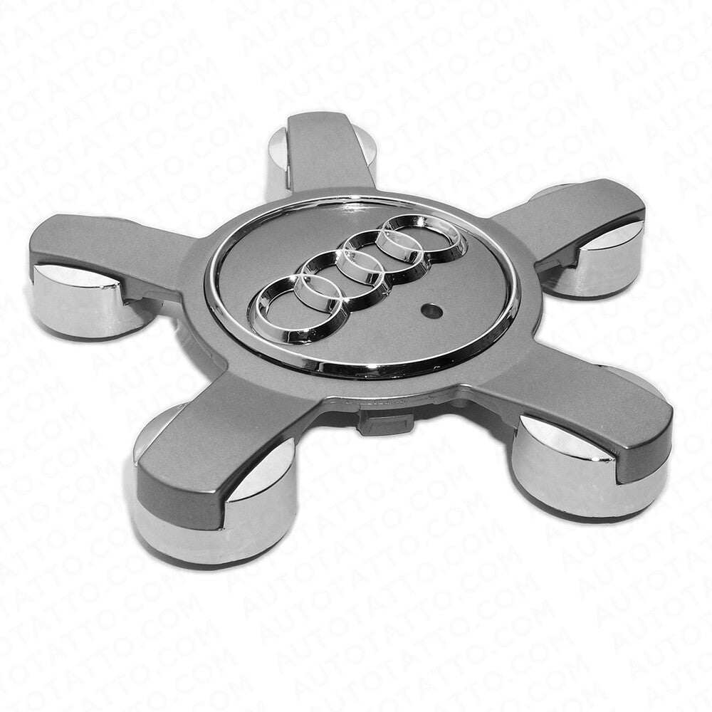 4x Set For Audi Sport Car Suv Wheels Center Cap Hub 8R0601165 A3 A6 Q3 Q5 S3 SQ5