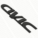 Black Civic Emblem Badge Decal Sticker Trunk Honda JDM Tuner 96-00 6th