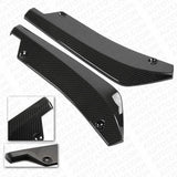 For Mercedes Car Rear Bumper Lip Diffuser Splitter Canard Protector Carbon Fiber