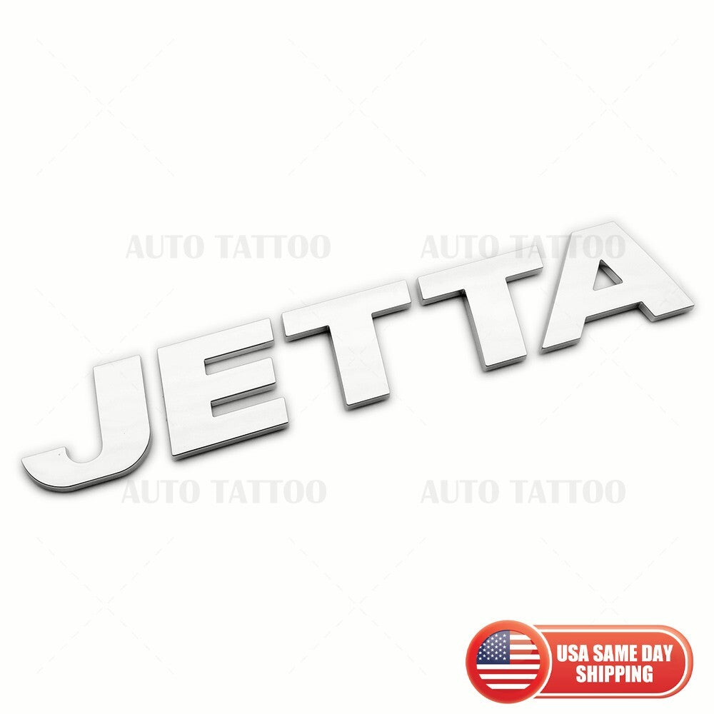 10-21 Volkswagen Jetta Rear Truck Lid Nmaeplate Badge Emblem Chrome