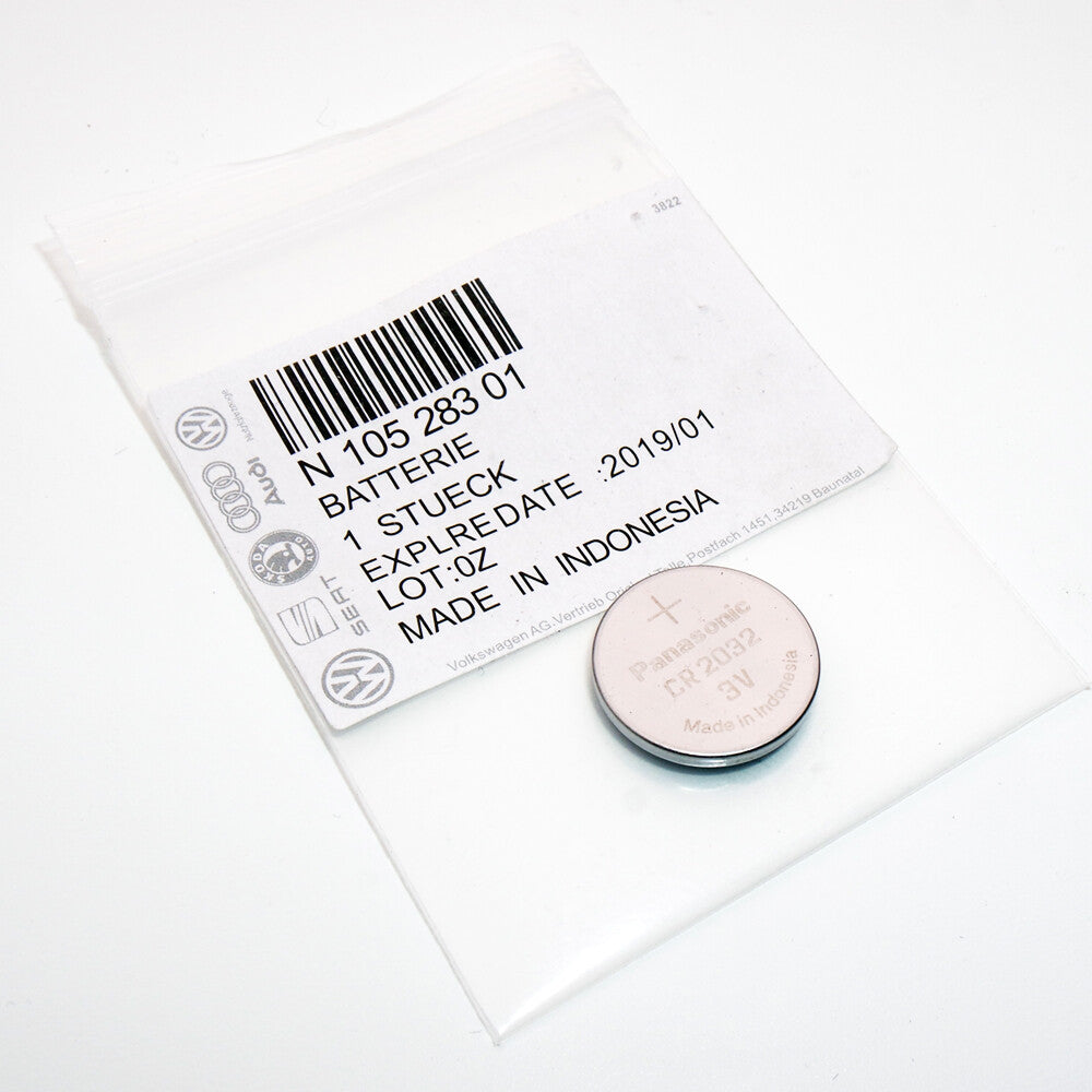 1x Lithium Coin Cell Battery Fit For Audi VW Car Suv Key Fob CR2032 N10528301