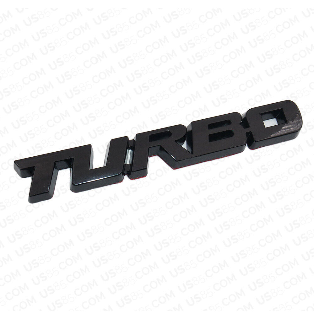 Universal 3D Fashion Waterproof Metal Turbo Car Decal Sticker Auto Decoration