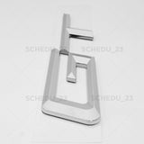 14-19 Chrome 328i 330i 335i 340i GT Trunk Lid Letter Emblem 3 Series F34 F34N