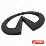 14-22 Infiniti Q50 Rear Luggage Lid Nameplate Emblem Badge Logo Gloss Black