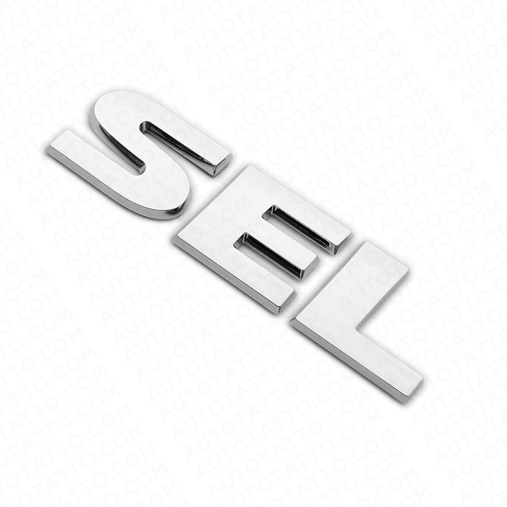 For 11-14 VW Jetta SEL Rear Truck Rear Hatch Lid Nmaeplate Badge Emblem Chrome