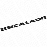 For Cadillac Escalade 600 600D Gloss Black Rear Liftgate Emblem Badge Package