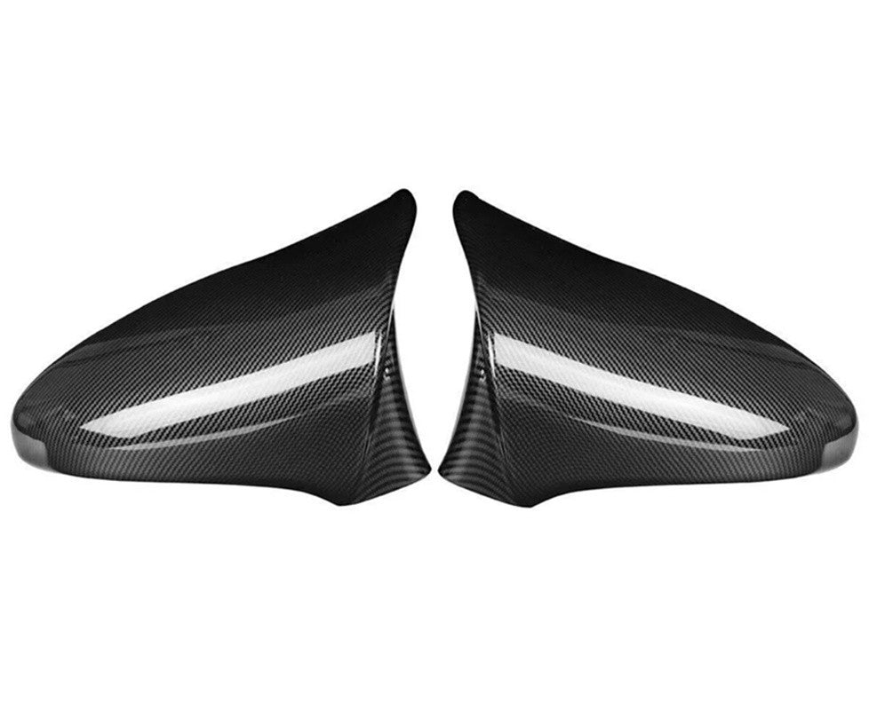 PAIR For LEXUS IS200 300 350 2013-2020 M HORN CARBON FIBER SIDE MIRROR COVER CAP