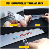 AMG Edition Interior Emblem Aluminum 3D Decal Sticker Badge Decorate Logo Gift