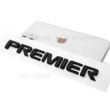 Chevy Equinox Premier Liftgate Nameplate Letter Logo Badge Emblem Matte Black