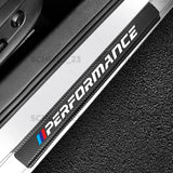BMW M Performance Door Plate Sill Scuff Cover Scratch Decal Sticker Protector
