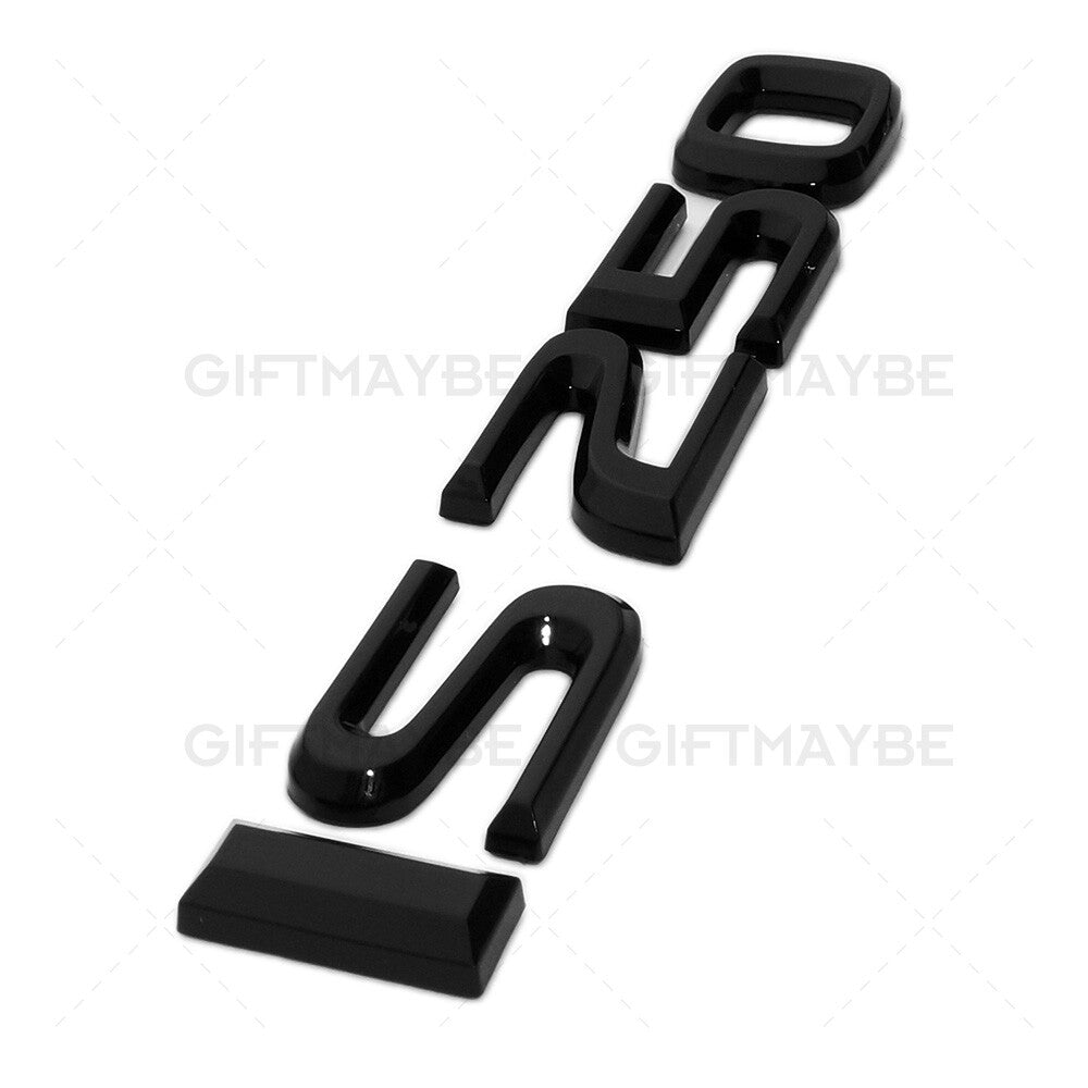 Lexus Trunk Lid Gloss Black IS 250 Letter Logo Badge Emblem Car Replace F-Sport