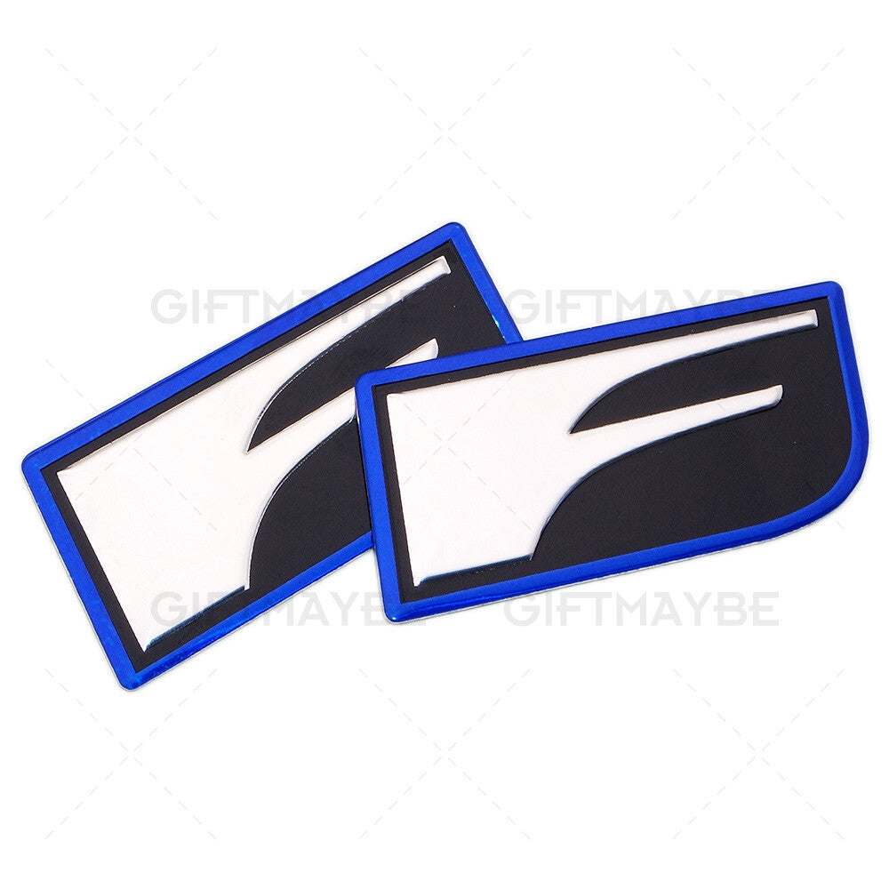 2x F-Sport Auto Car Aluminum Badge Emblem For Lexus Interior Exterior Decoration