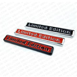 Universal 3D Fashion Metal Limited Edition Car Decal Badge Sticker Decoration