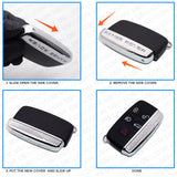 3D Fashion Metal Autobigraghy Car Remote Key Side Cover Auto Remote Decoration