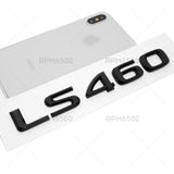 For Lexus Rear Turnk Lid Gloss Black LS 460 Letter Logo Badge Emblem Car Replace