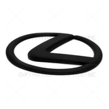 For Lexus Trunk Logo Badge Emblem Car Exterior Replace Matte Black F-Sport IS GS