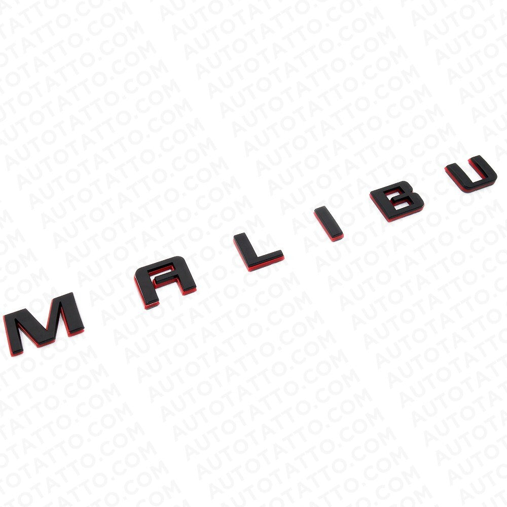 16-23 Chevy Malibu Side Door Letter Emblem Logo Badge Nameplate Redline Edition