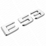 19-21 Mercedes-Benz E53 E 53 Letter Emblem Trunk Logo Badge AMG Sport Chrome