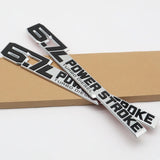 For 23-24-25 Super-Duty F-250 350 450 6.7L Power Stroke Diesel Door Emblem