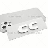 09-17 Volkswagen CC Rear Truck Lid Nmaeplate Badge Emblem Chrome