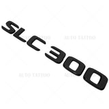 Mercedes SLC 300 Rear Letter Emblem Trunk Lid Logo Badge AMG Sport Gloss Black