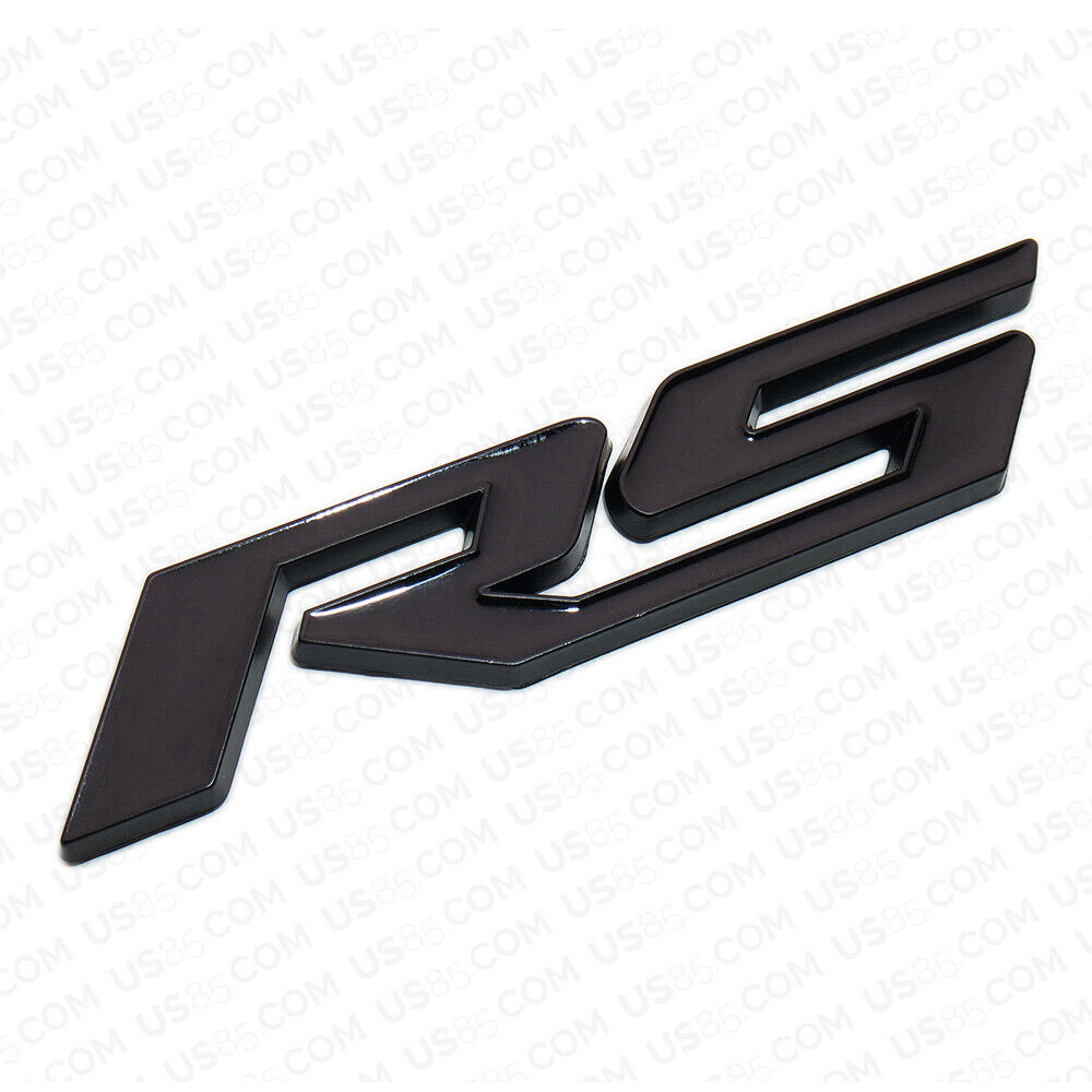 3D Fashion Metal RS Car Decal Badge Emblem Sticker for Chevry Auto Decoration