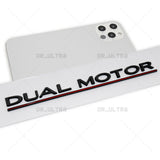 Tesla Rear Liftgate Lid Dual Motor Performance Nameplate Logo Badge Emblem Sport