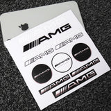 For Car Merceds AMG Motorsport Sticker Decal Stripes Logo Decoration 12 Pattern