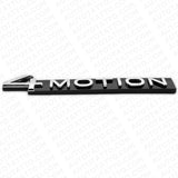 2018 - 2023  VW OEM ABS 4 Motion Rear Trunk Nameplate Badge Emblem Black Chrome