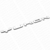 2021+ GMC Yukon Rear Liftgate Nameplate Logo Letter  Badge Emblem Chrome AT4 XL