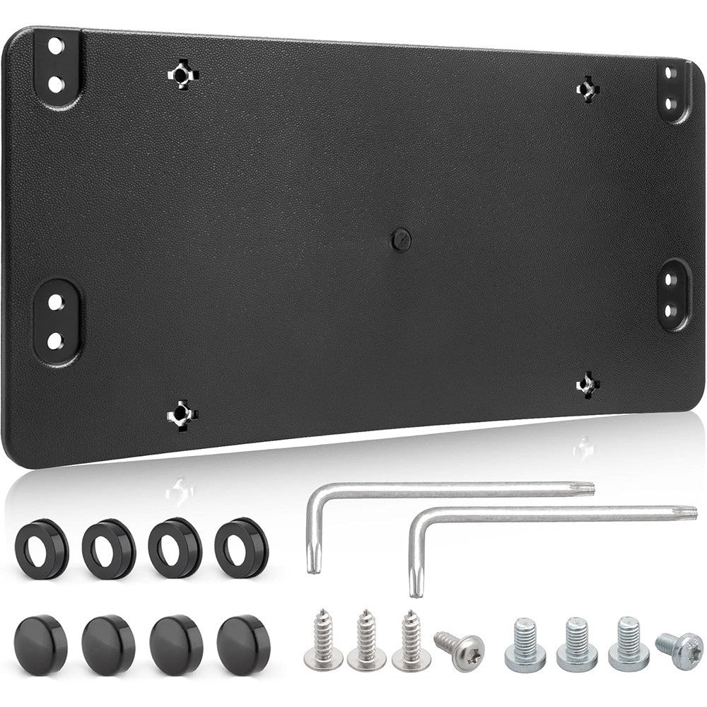 MERCEDES-BENZ + 10 Screws NewRear License Plate Tag Holder Mounting Bracket