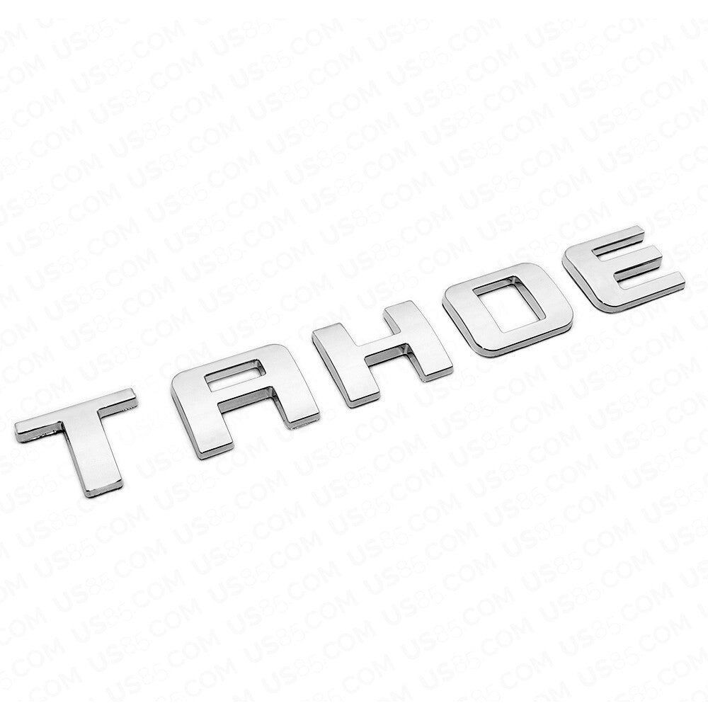 2x Chevy Tahoe Front Door Liftgate Nameplates Letter 3D Emblem Z71 OEM Chrome