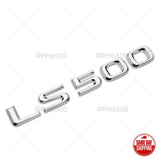 For Lexus Rear Turnk Lid Chrome LS 500 Letter Logo Badge Emblem Car Replace