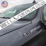 19-21 OEM Chrome Silverado 1500 Side Fender Letter Logo Emblem Badge Z71 LT LTZ