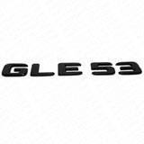 2021 Mercedes-Benz GLE 53 Letter Emblem Liftgate Badge AMG Sport Matte Black