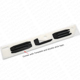 19-21 GMC Sierra Tailgate SLE Logo Emblem Pickup Badge Nameplate Matte Black