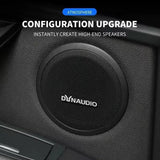 4x Mini Dynaudio Aluminum Pin Emblem Car Door Speaker Badge Decal Replacement