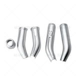 Mercedes A CLA GLA GLB Matte Silver Steering Wheel Shift Wiper Lever Cover Trim