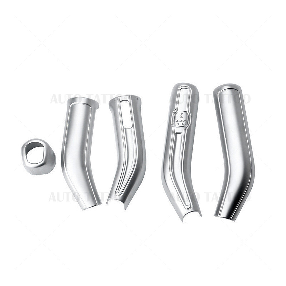 Mercedes A CLA GLA GLB Matte Silver Steering Wheel Shift Wiper Lever Cover Trim