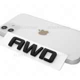 Chevy Equinox AWD Liftgate Nameplate Letter Logo Badge Emblem Sport Matte Black