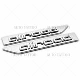 Audi Allroad Chrome Side Fender Left & Right Marker Nameplate Badge Emblem Sport